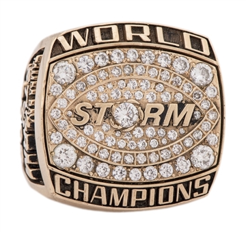 2003 Tampa Bay Storm Arena Football League Championship Ring
